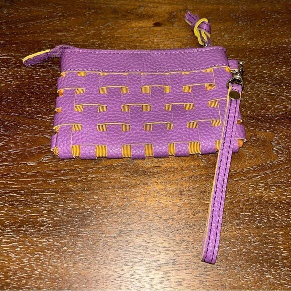 Jazzd Woven Zipper Wristlet Coin Purse - Picture 4 of 4